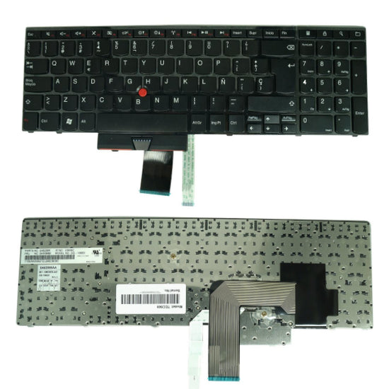TEC569 Teclado color NEGRO (SP) para Lenovo ThinkPad Edge E520 E520S E525 Series