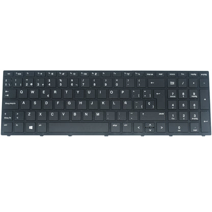 TEC572 Teclado color Negro (SP) para HP Probook 450 G5 455 G5 470 G5 CON MARCO - Tecnología AltérCo