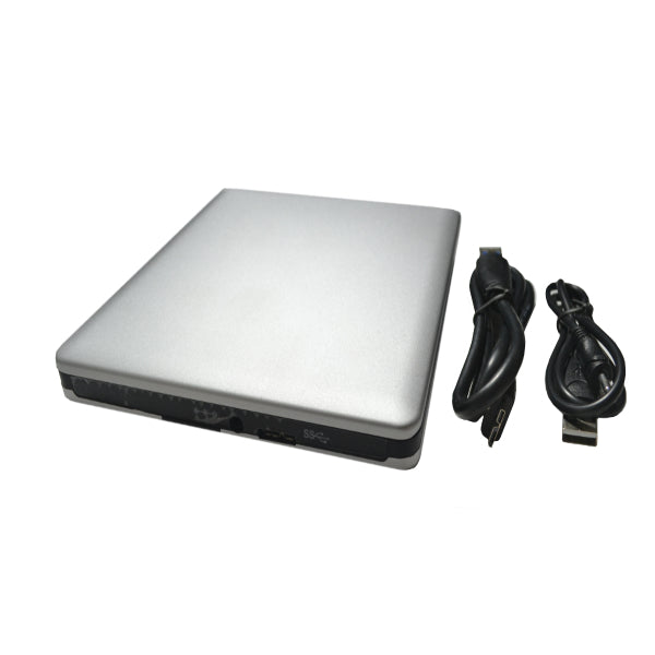 TIT-BDRW-S USB Gabinete USB3.0 para Unidades Opticas de 12.7mm en interfase SATA Color Plata