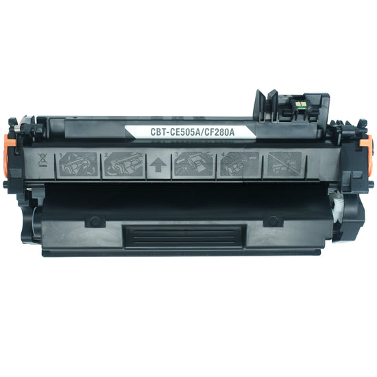 TNH-80A Cartucho de Toner Negro 05A (CE505A) / 80A (CF280A) UNIVERSAL Calidad Estandar / 1,500 paginas
