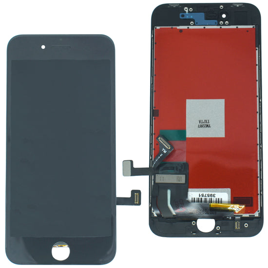 iPh8-001N Refaccion iPhone 8 Pantalla lcd + digitalizador (Sin / Camara / Boton Home) color Negro - Tecnología AltérCo