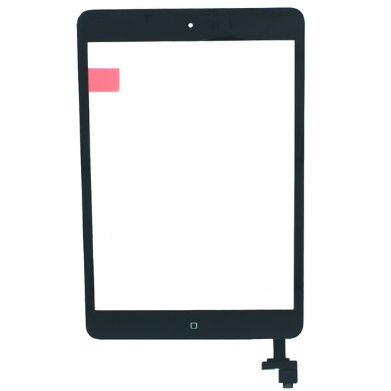 ipdM-002S ipad mini digitizer / touch panel with IC and home button NEGRO