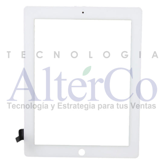 ipdr2-002S ipad air 2 digitizer / touch panel with IC (SIN Boton de HO -  Tecnología AltérCo